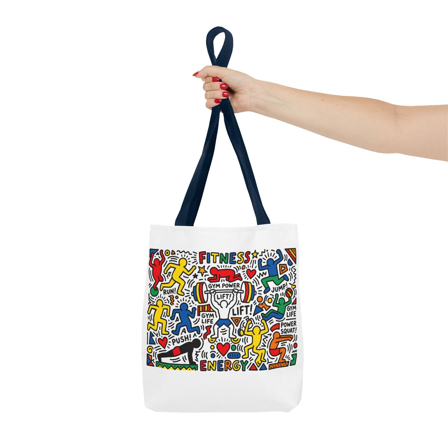 Pop Art Workout Tote Bag