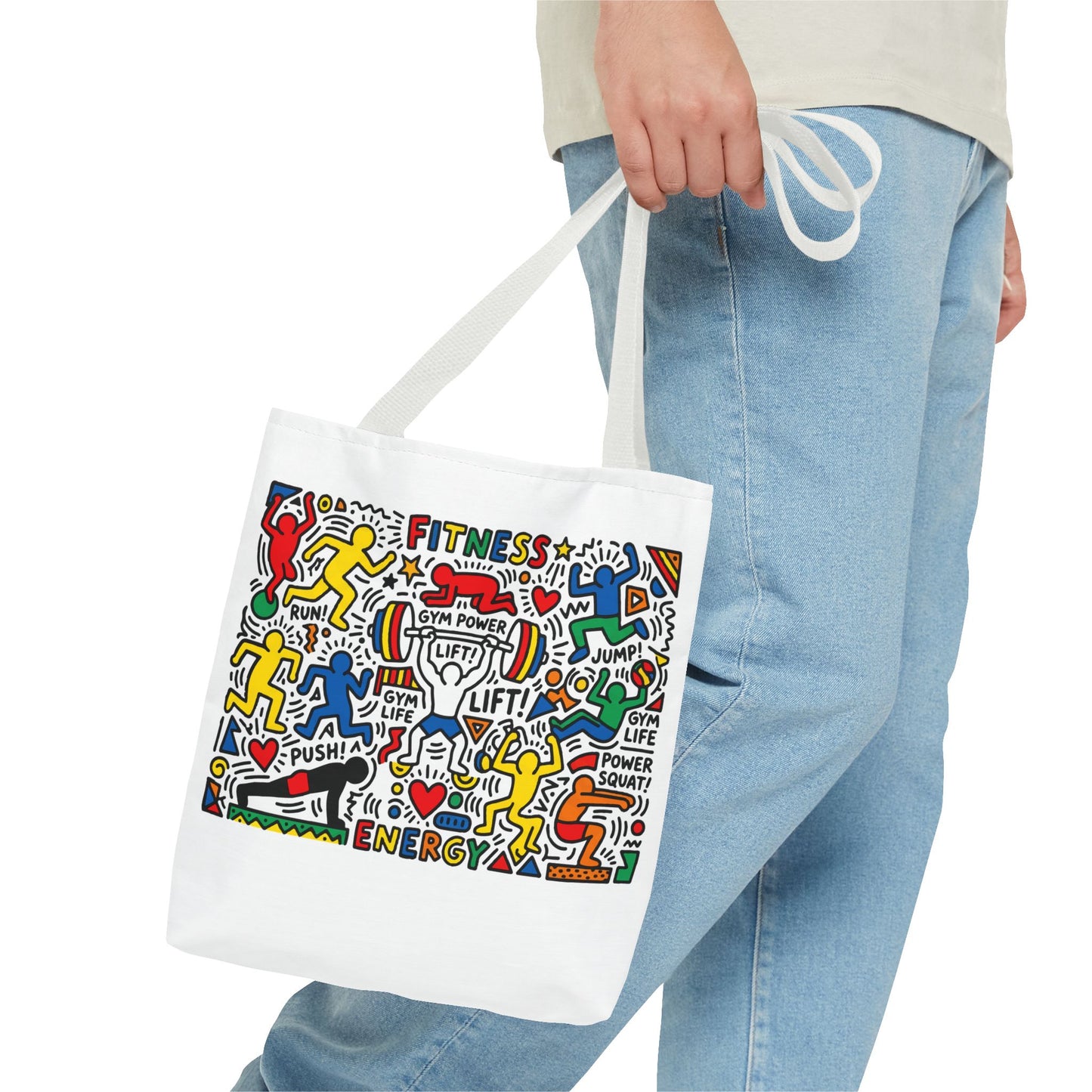 Pop Art Workout Tote Bag