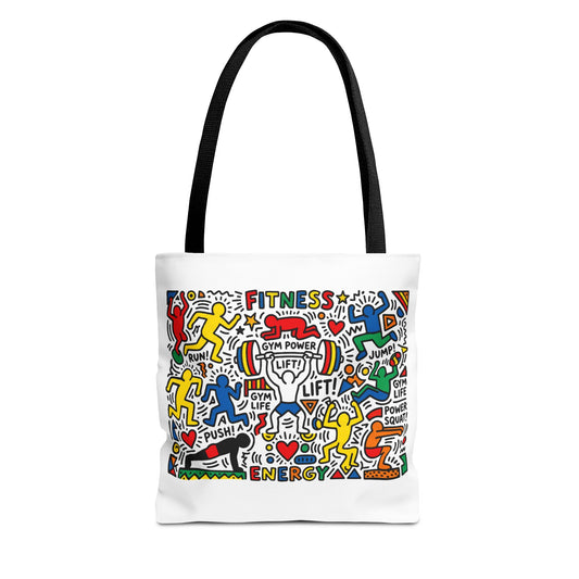 Pop Art Workout Tote Bag