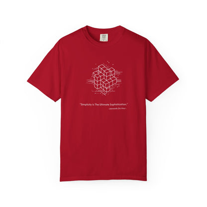 Unisex Garment-Dyed Cube T-shirt