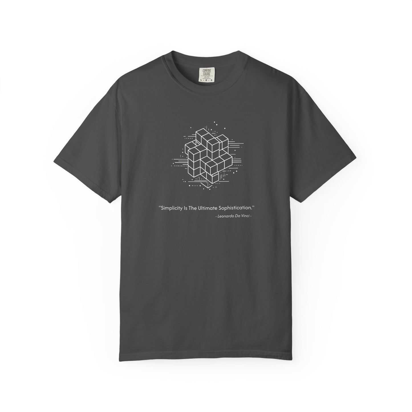 Unisex Garment-Dyed Cube T-shirt