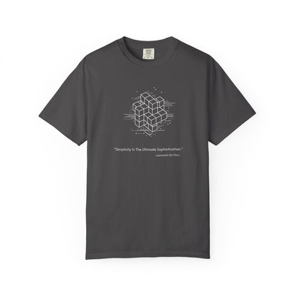 Unisex Garment-Dyed Cube T-shirt