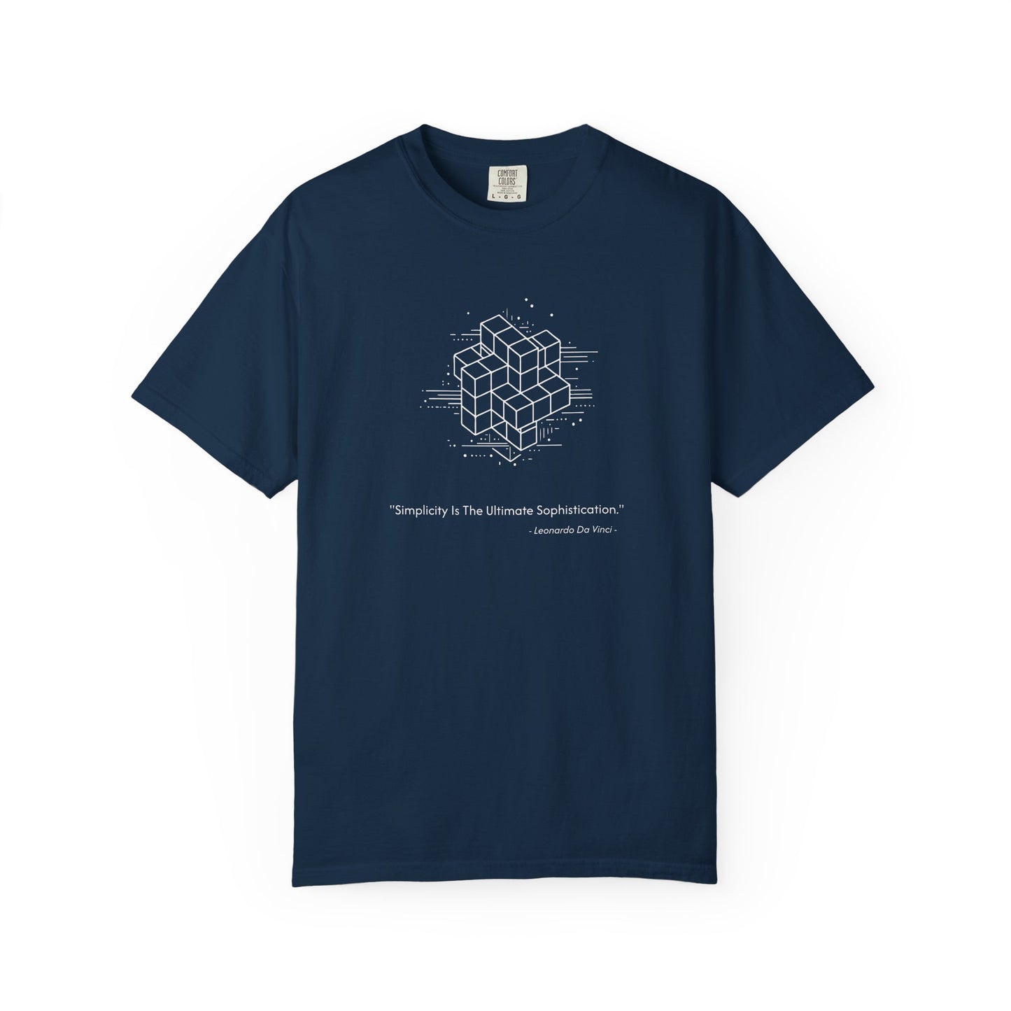 Unisex Garment-Dyed Cube T-shirt