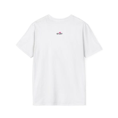 Pink Script T‑Shirt with Heart — Cute Feminine Graphic Tee