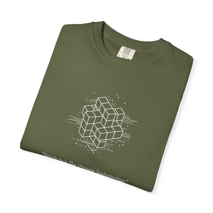 Unisex Garment-Dyed Cube T-shirt