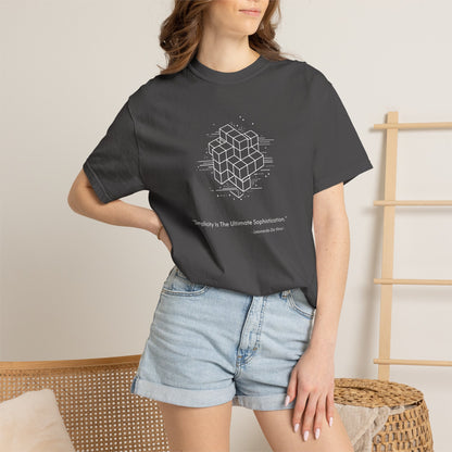 Unisex Garment-Dyed Cube T-shirt