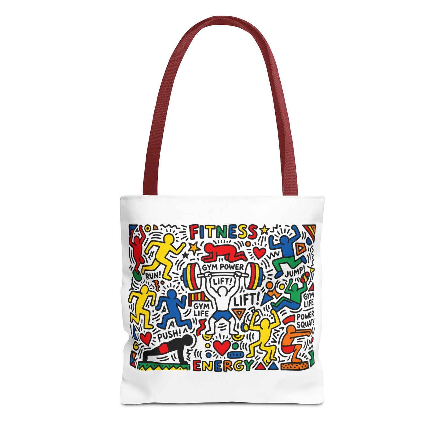 Pop Art Workout Tote Bag