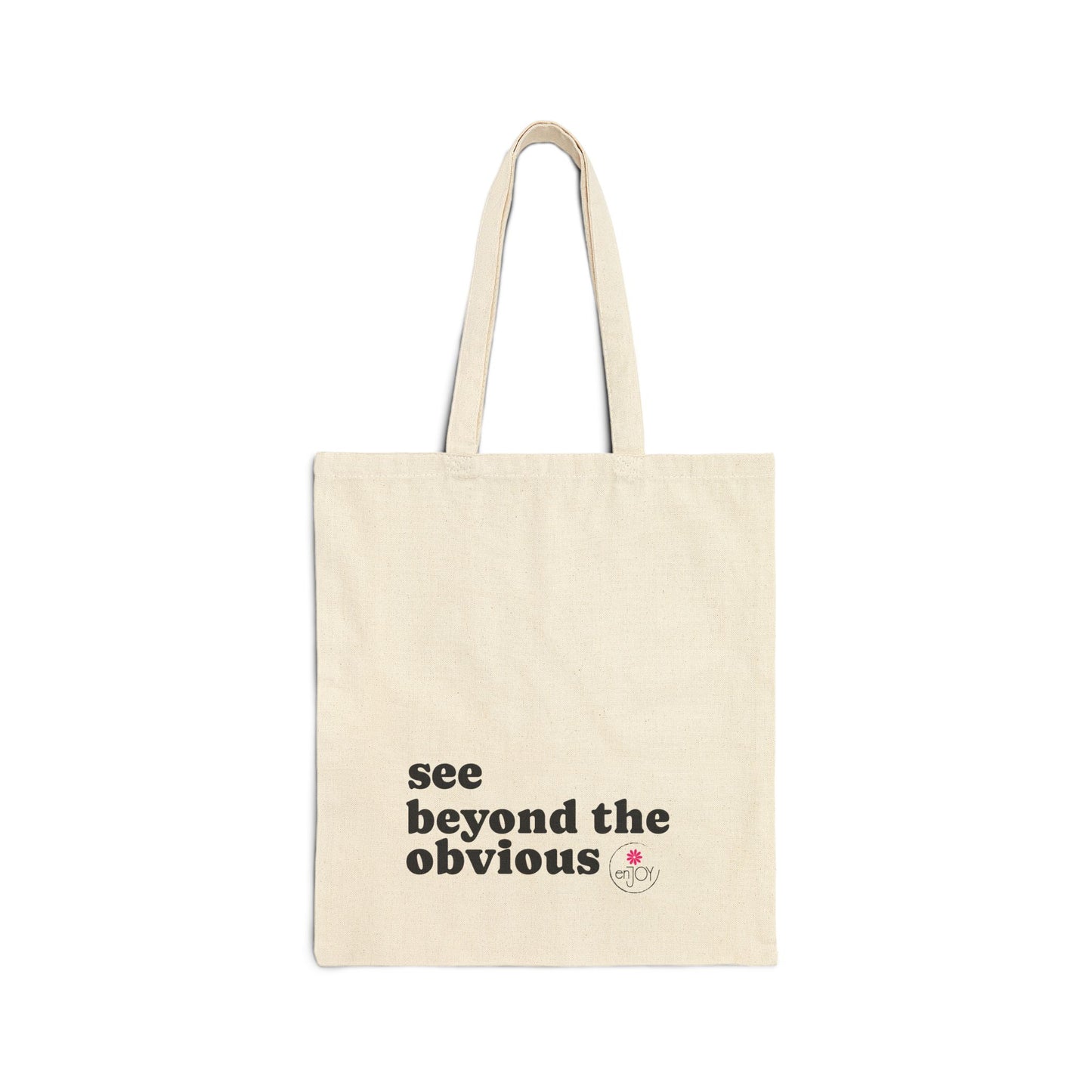 Cotton Canvas Tote Bag