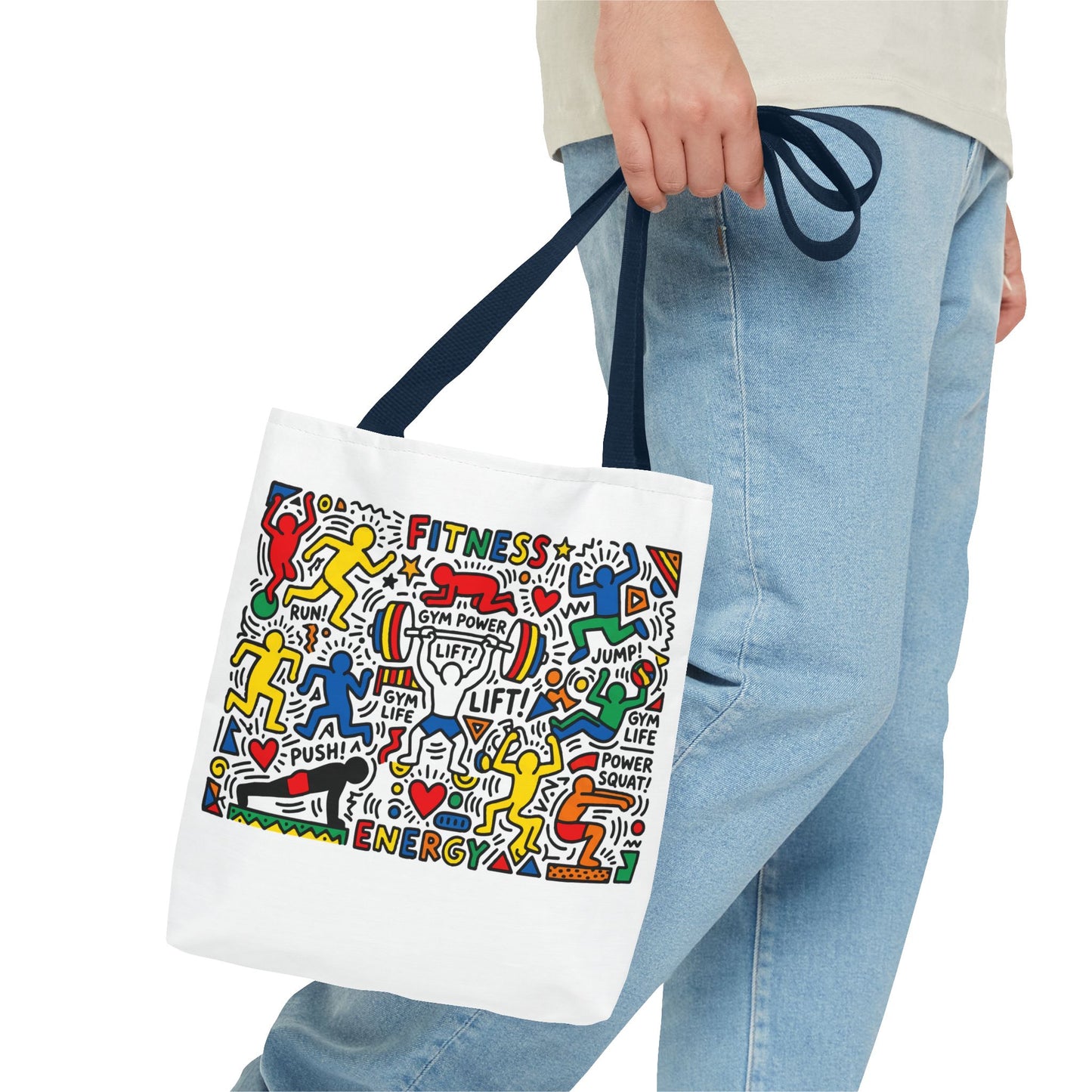 Pop Art Workout Tote Bag
