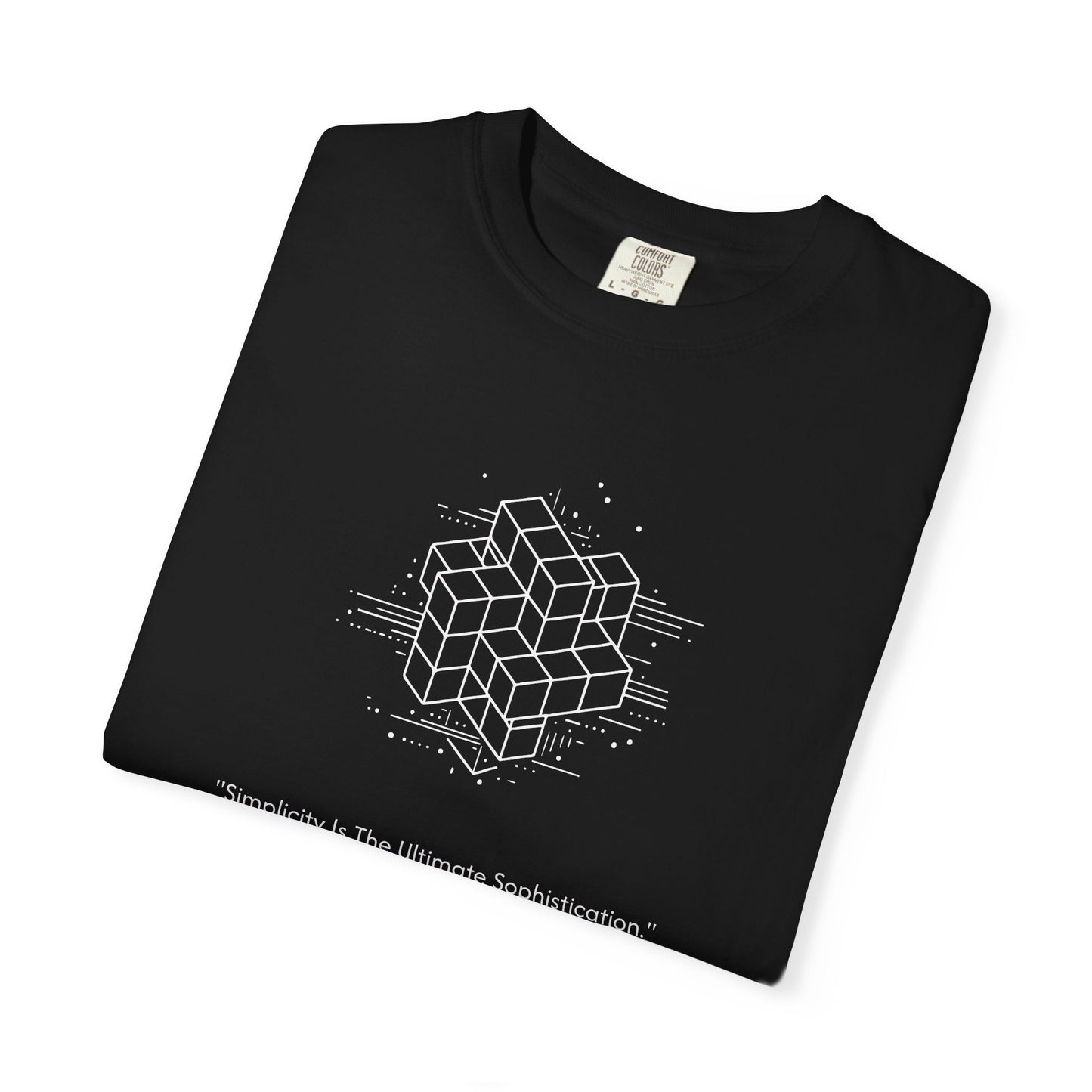 Unisex Garment-Dyed Cube T-shirt