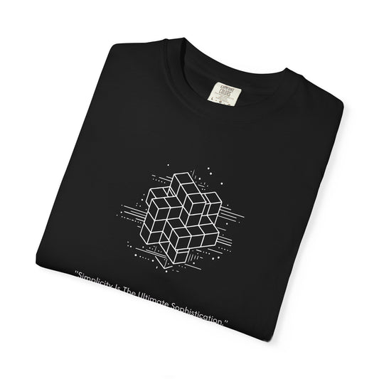 Unisex Garment-Dyed Cube T-shirt
