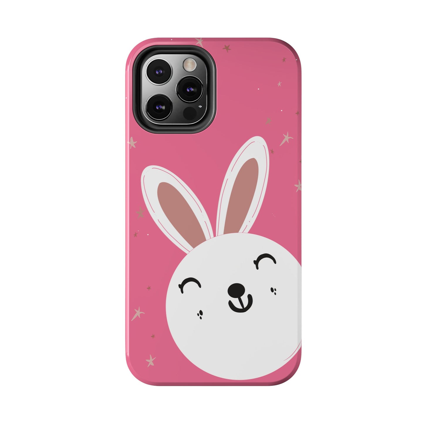 Baby bunny Tough Phone Case – Blue Snowflake Protective Cover