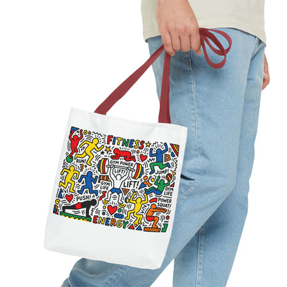 Pop Art Workout Tote Bag