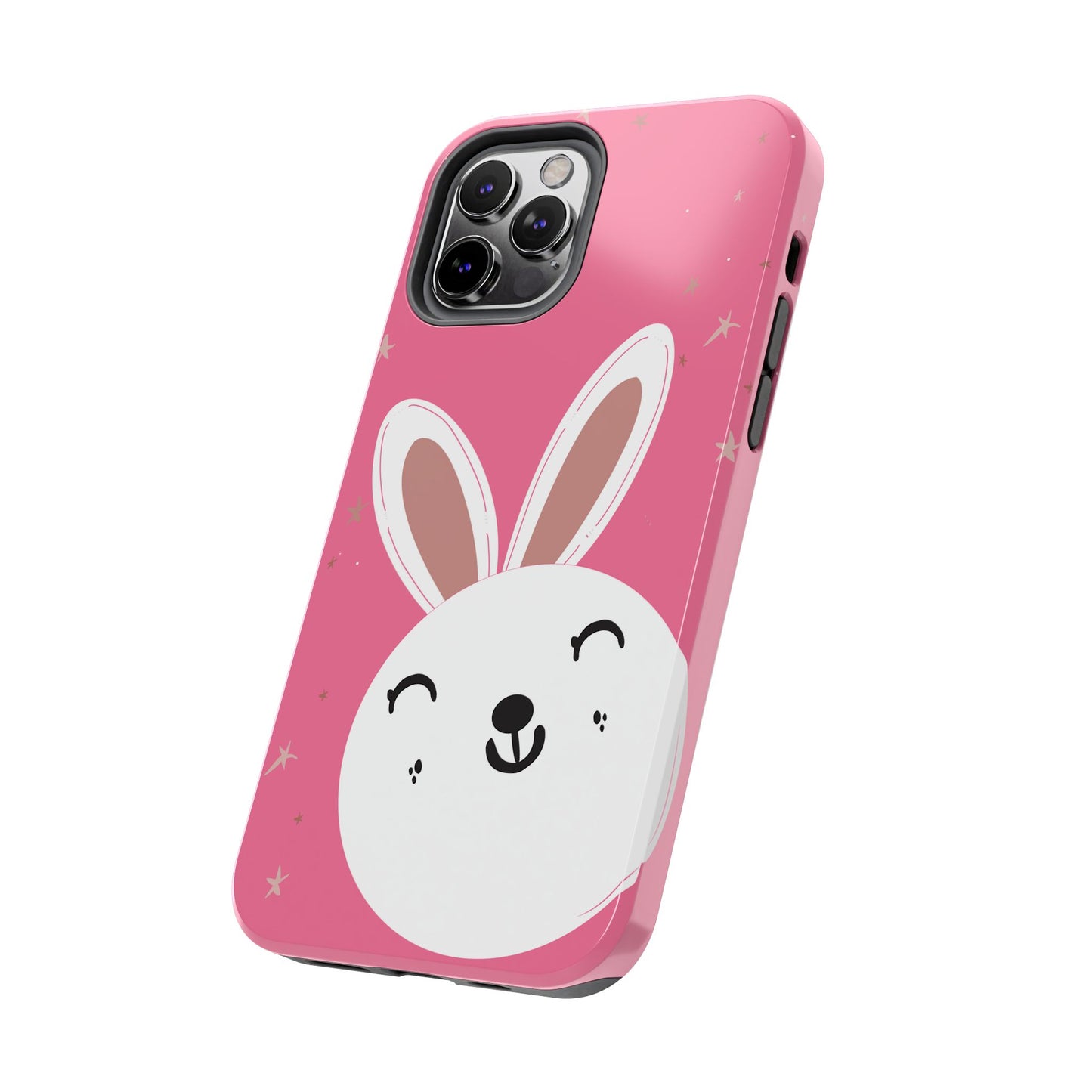 Baby bunny Tough Phone Case – Blue Snowflake Protective Cover
