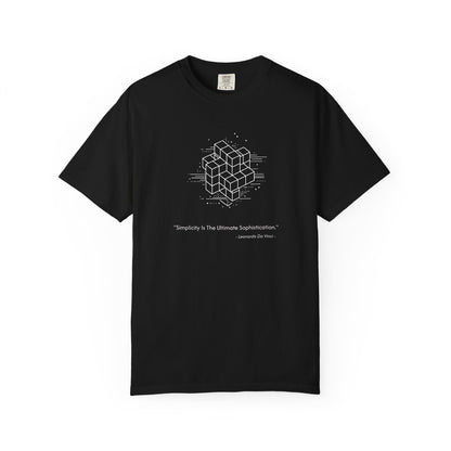 Unisex Garment-Dyed Cube T-shirt