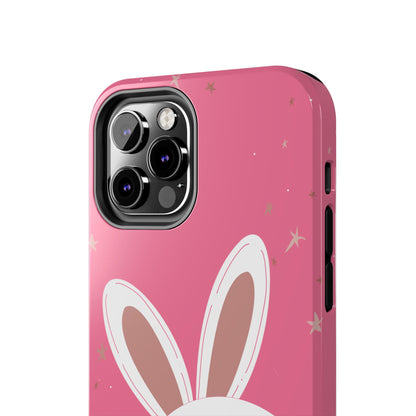 Baby bunny Tough Phone Case – Blue Snowflake Protective Cover