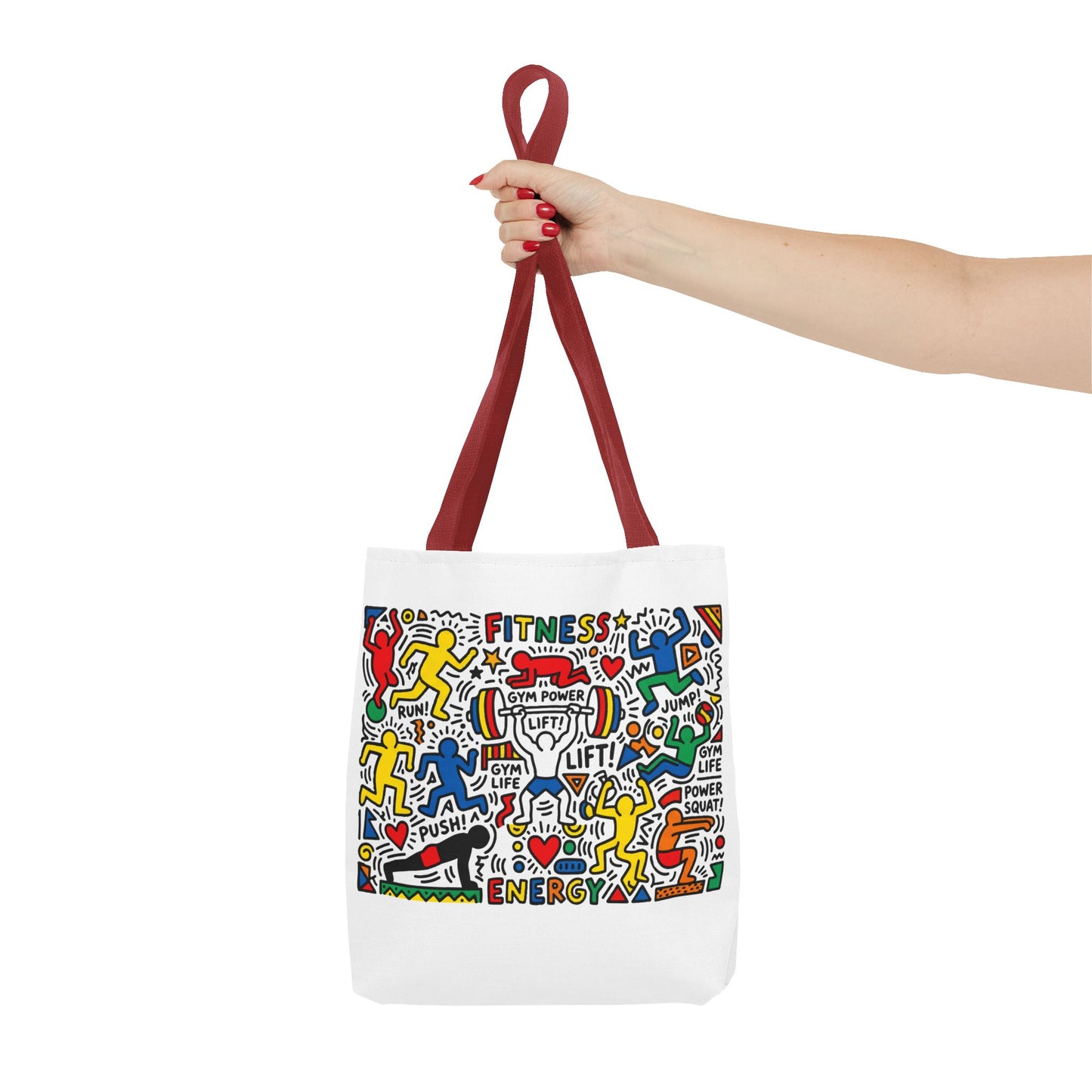 Pop Art Workout Tote Bag