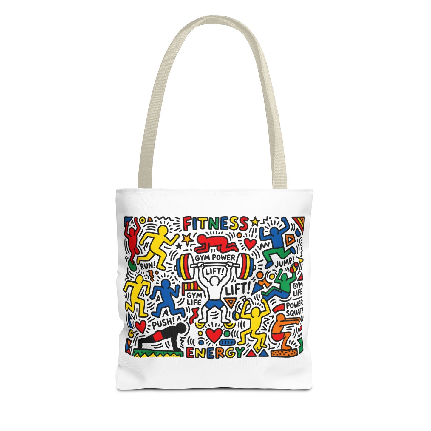 Pop Art Workout Tote Bag