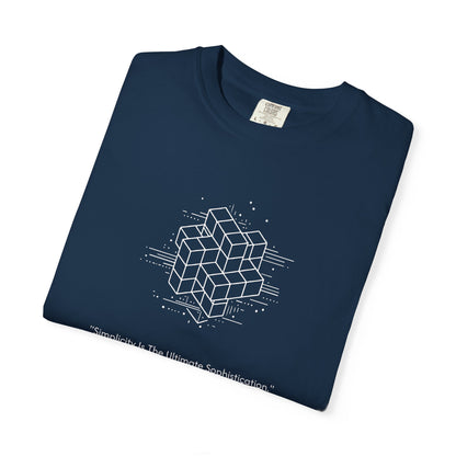 Unisex Garment-Dyed Cube T-shirt
