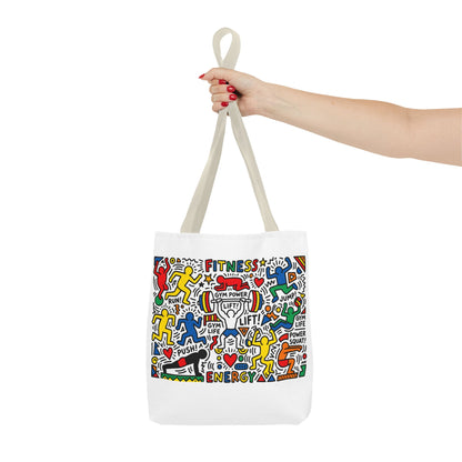 Pop Art Workout Tote Bag