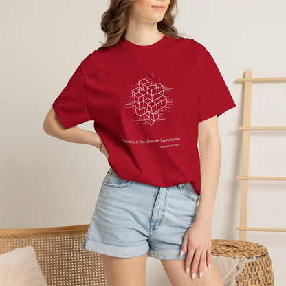 Unisex Garment-Dyed Cube T-shirt