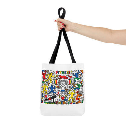 Pop Art Workout Tote Bag