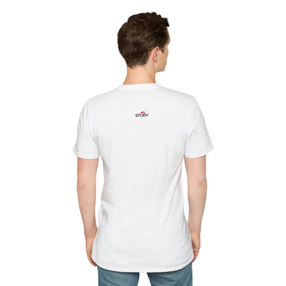 Pink Script T‑Shirt with Heart — Cute Feminine Graphic Tee