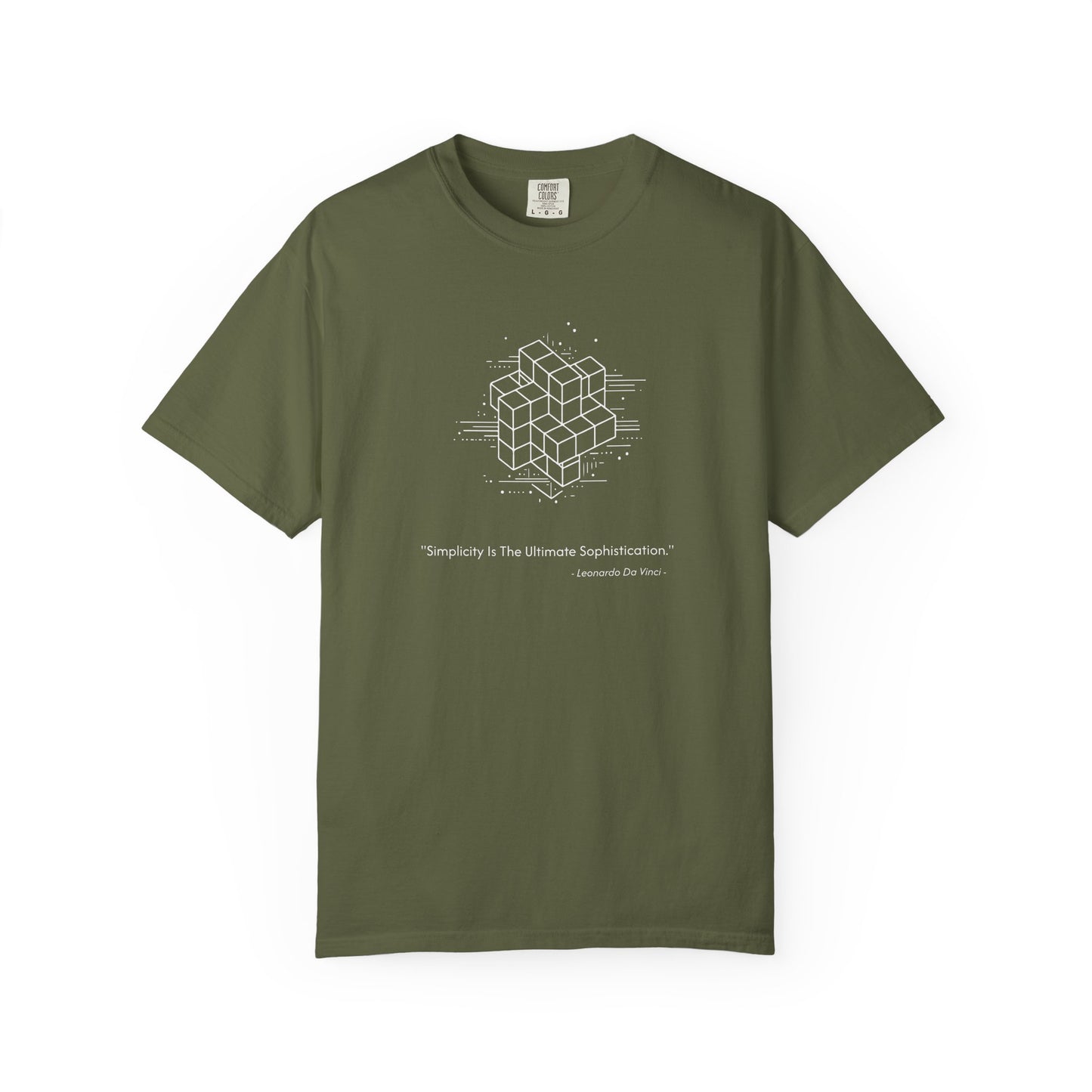Unisex Garment-Dyed Cube T-shirt