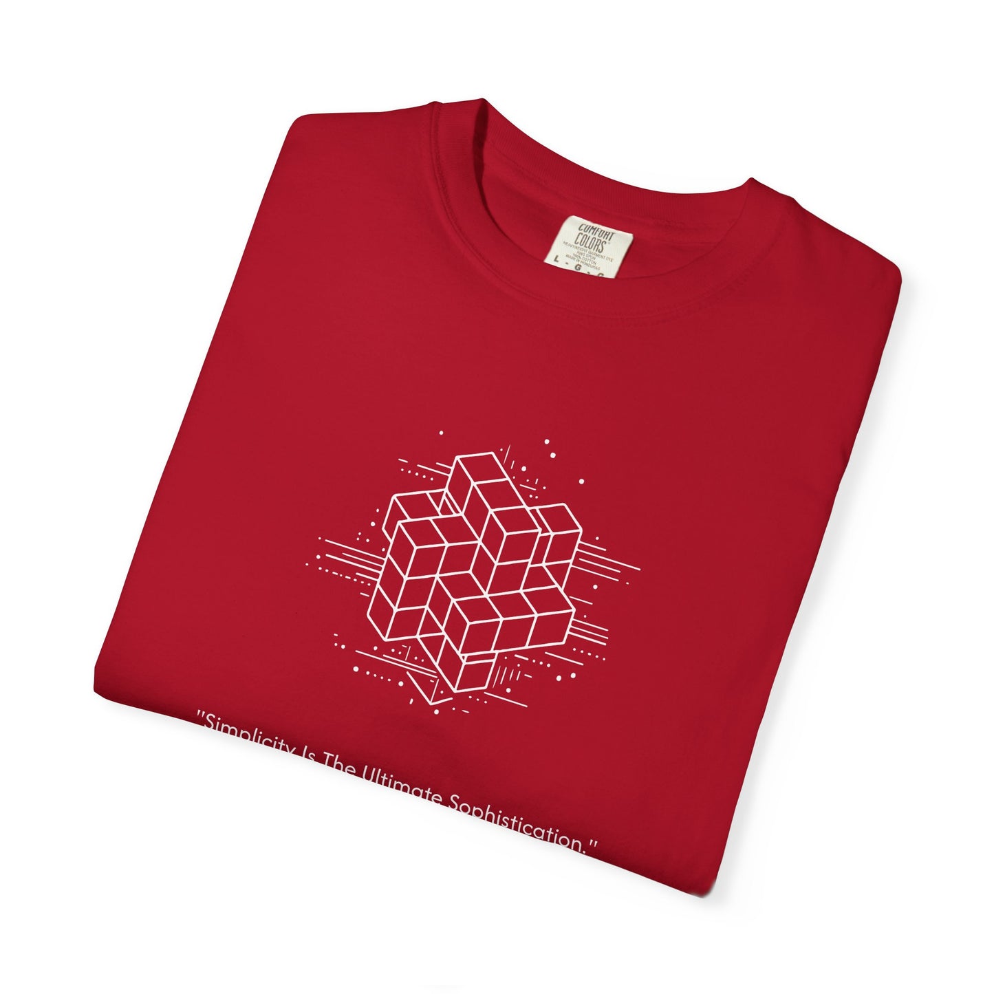 Unisex Garment-Dyed Cube T-shirt