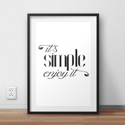 Enjoy Simple Words