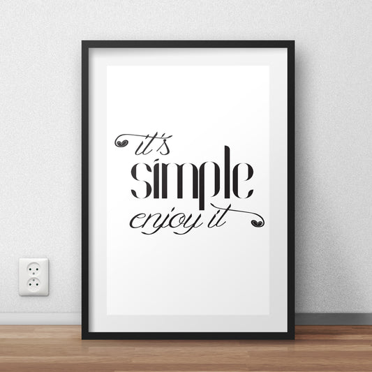 Enjoy Simple Words